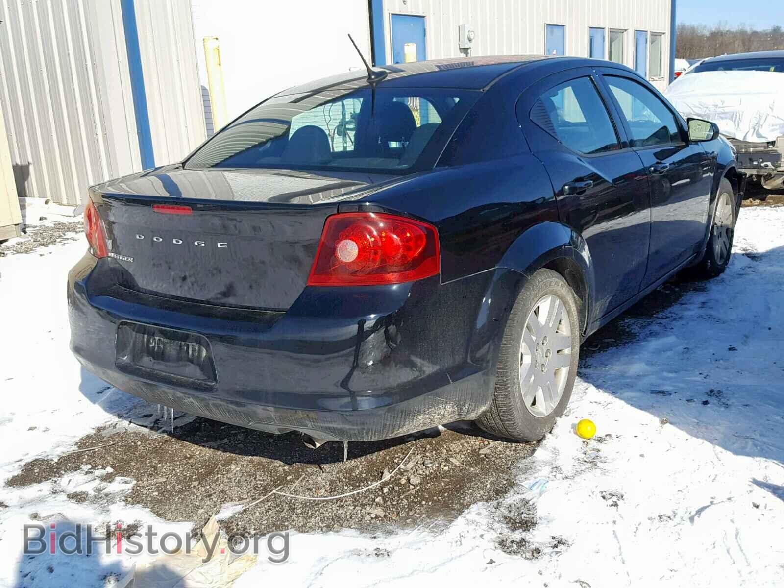 2012 DODGE AVENGER - VIN: 1C3CDZAB1CN325550 - Фото 4