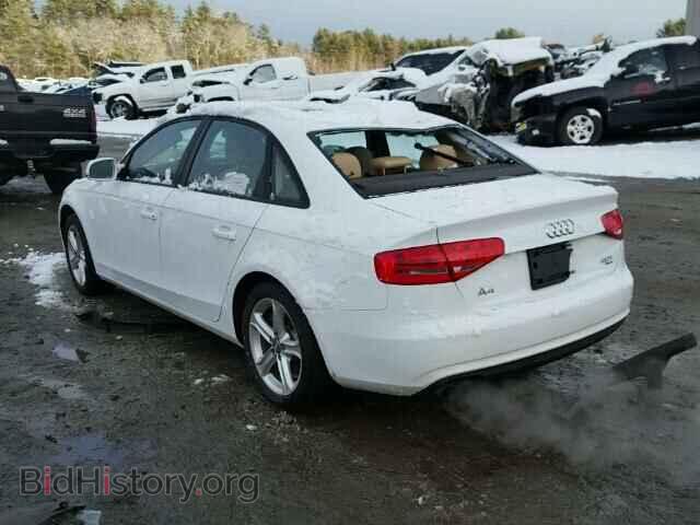 2013 AUDI A4 - VIN: WAUBFAFL6DN041124 - Фото 3