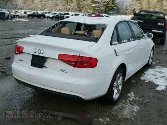 2013 AUDI A4 - VIN: WAUBFAFL6DN041124 - Фото 4