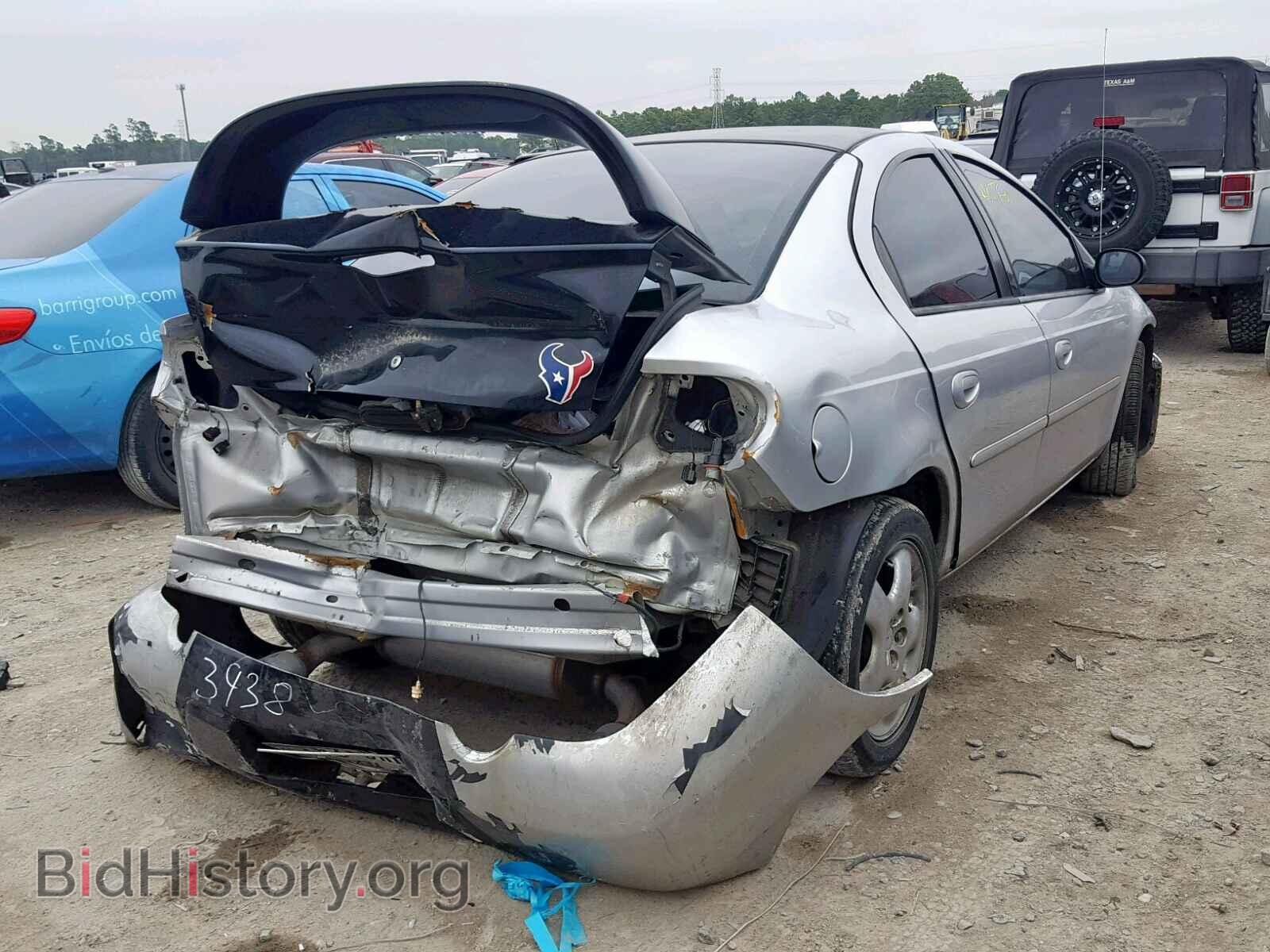 2005 DODGE NEON - VIN: 1B3ES56C65D195019 - Фото 4