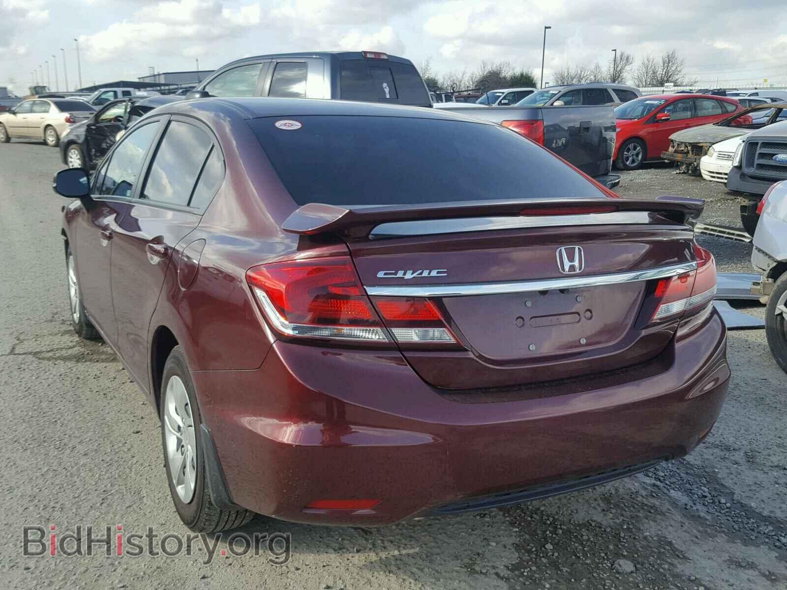 2013 HONDA CIVIC - VIN: 19XFB2F54DE224940 - Фото 3