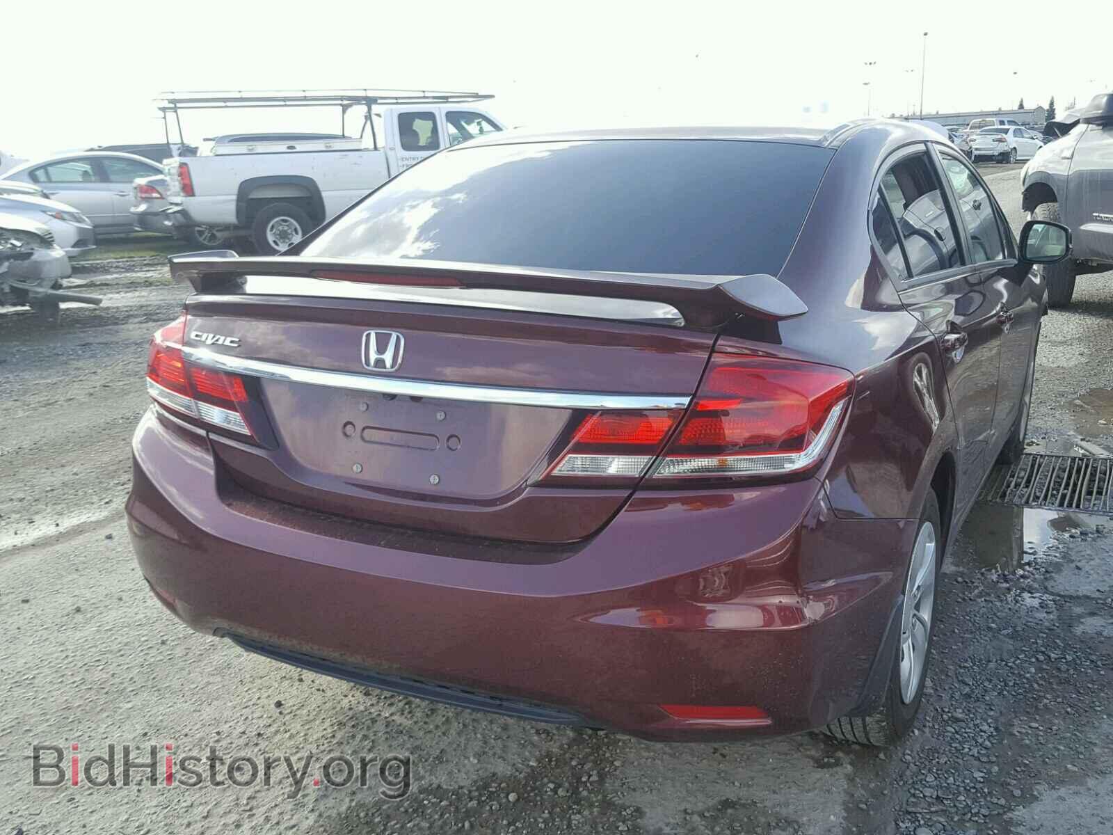 2013 HONDA CIVIC - VIN: 19XFB2F54DE224940 - Фото 4