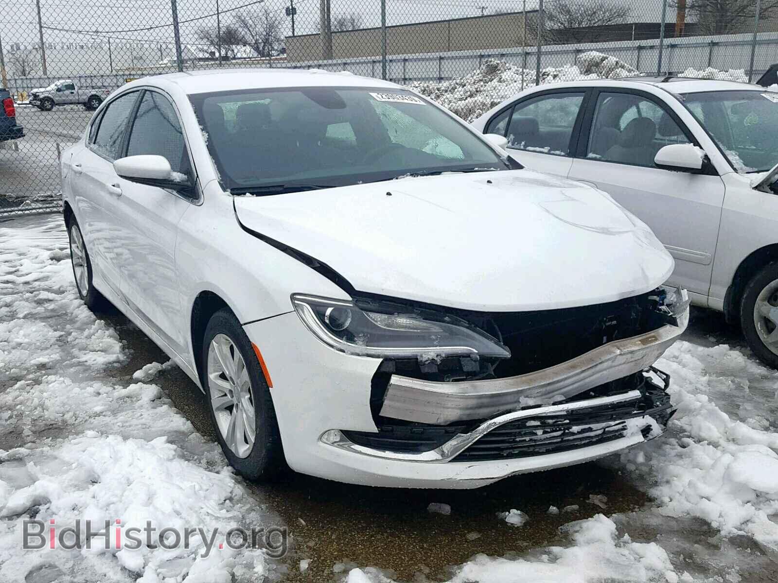 Фотография 1C3CCCABXGN152262 - CHRYSLER 200 2016