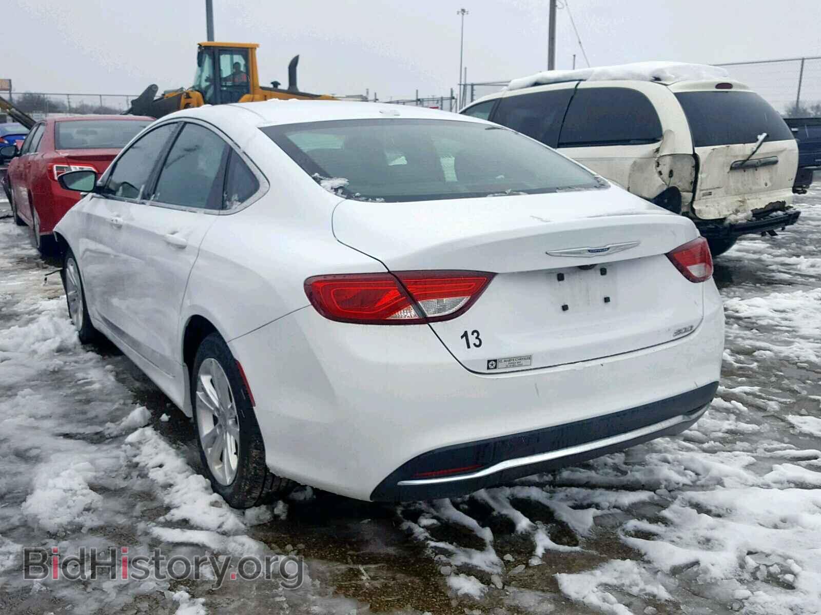 2016 CHRYSLER 200 - VIN: 1C3CCCABXGN152262 - Фото 3