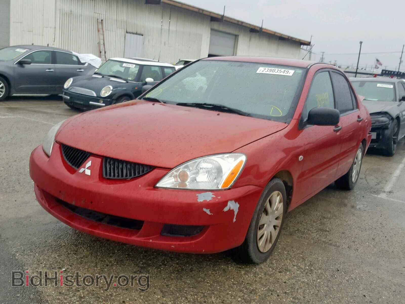 2006 MITSUBISHI LANCER - VIN: JA3AJ26E46U036273 - Фото 2