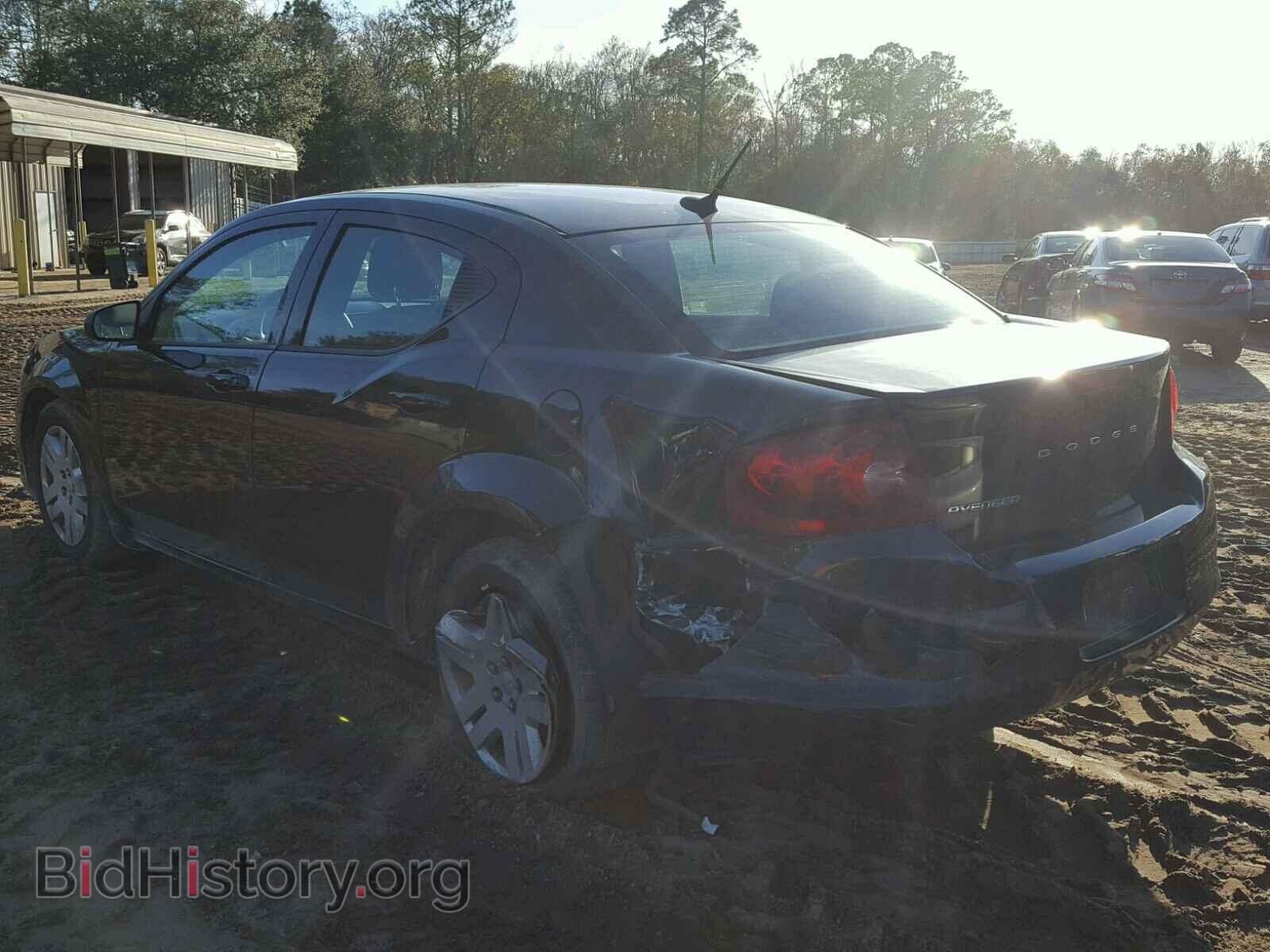 2012 DODGE AVENGER - VIN: 1C3CDZAB2CN165128 - Фото 3