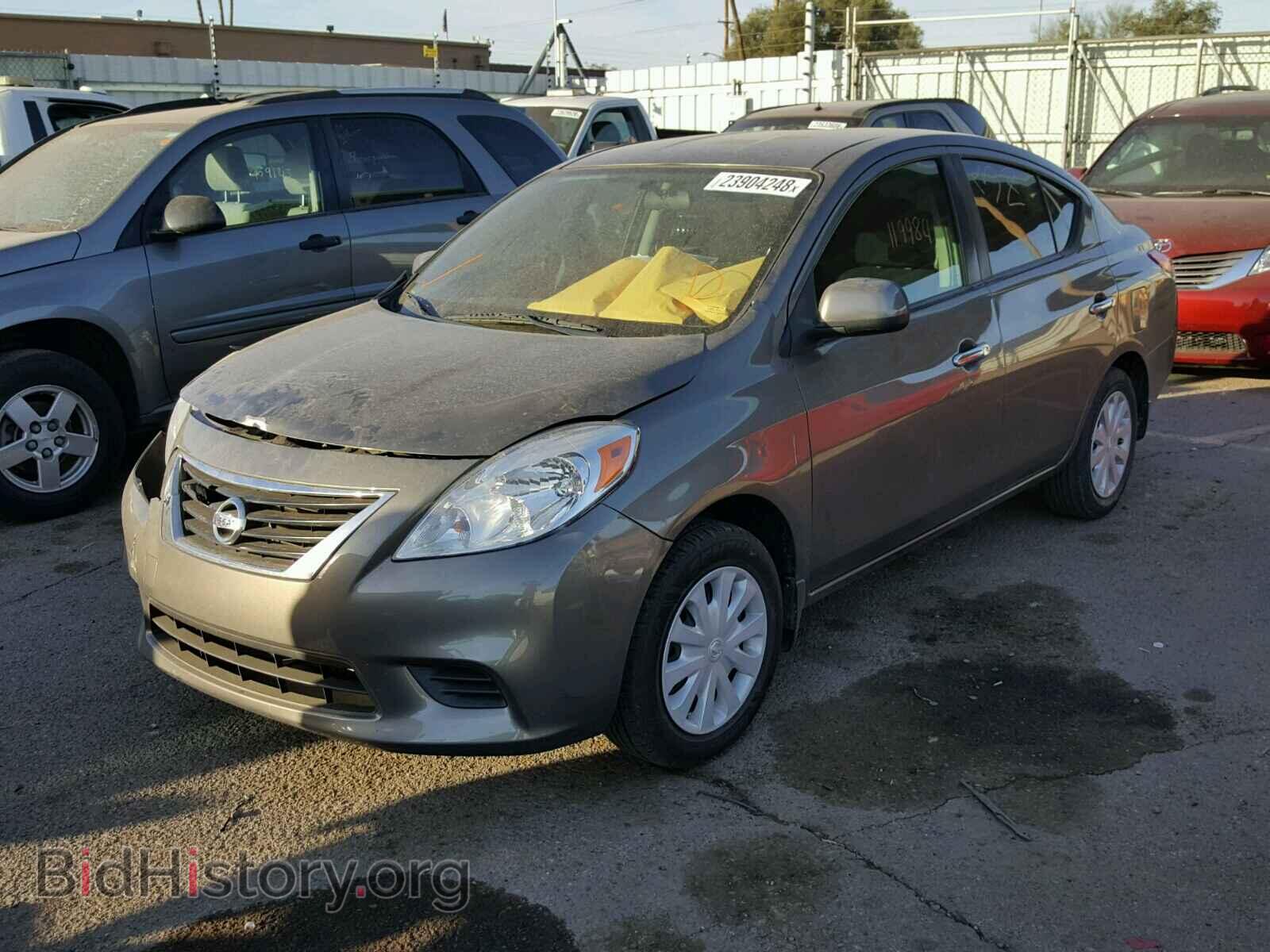 2012 NISSAN VERSA - VIN: 3N1CN7AP2CL885573 - Фото 2