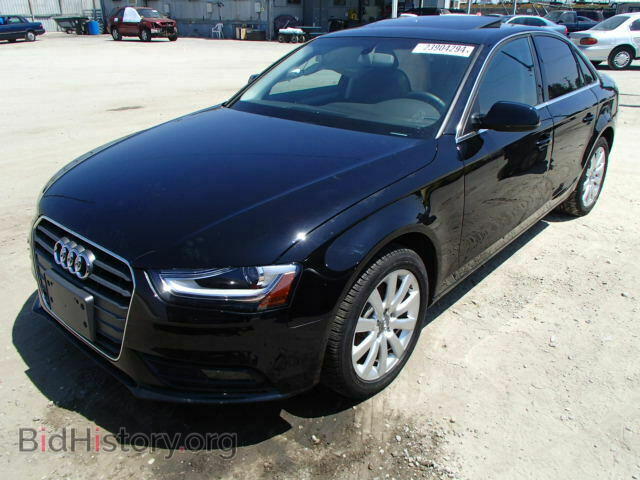 2013 AUDI A4 - VIN: WAUAFAFL0DN049490 - Фото 2