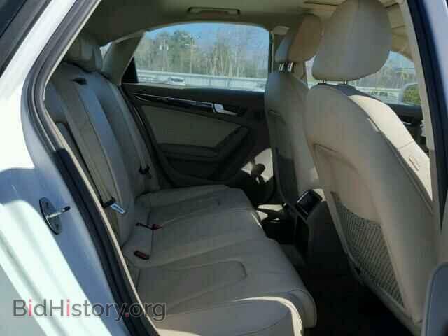 2012 AUDI A4 - VIN: WAUBFAFL1CN015268 - Фото 6
