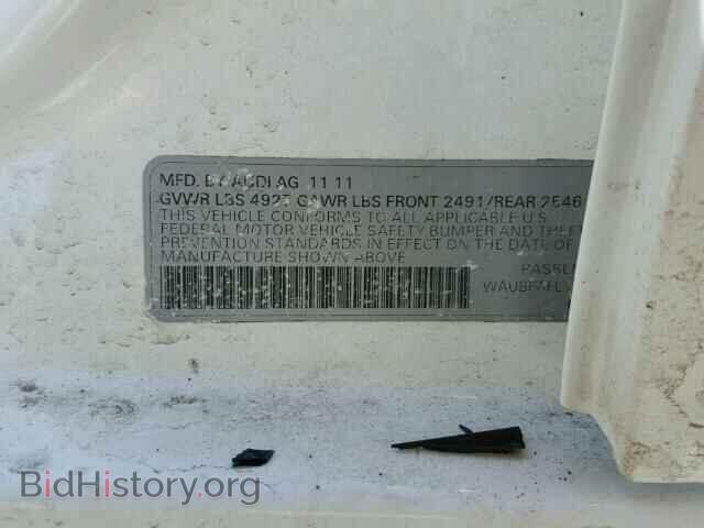 2012 AUDI A4 - VIN: WAUBFAFL1CN015268 - Фото 10