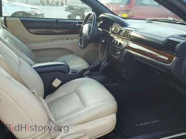 2002 CHRYSLER SEBRING - VIN: 1C3EL65R42N339653 - Фото 5