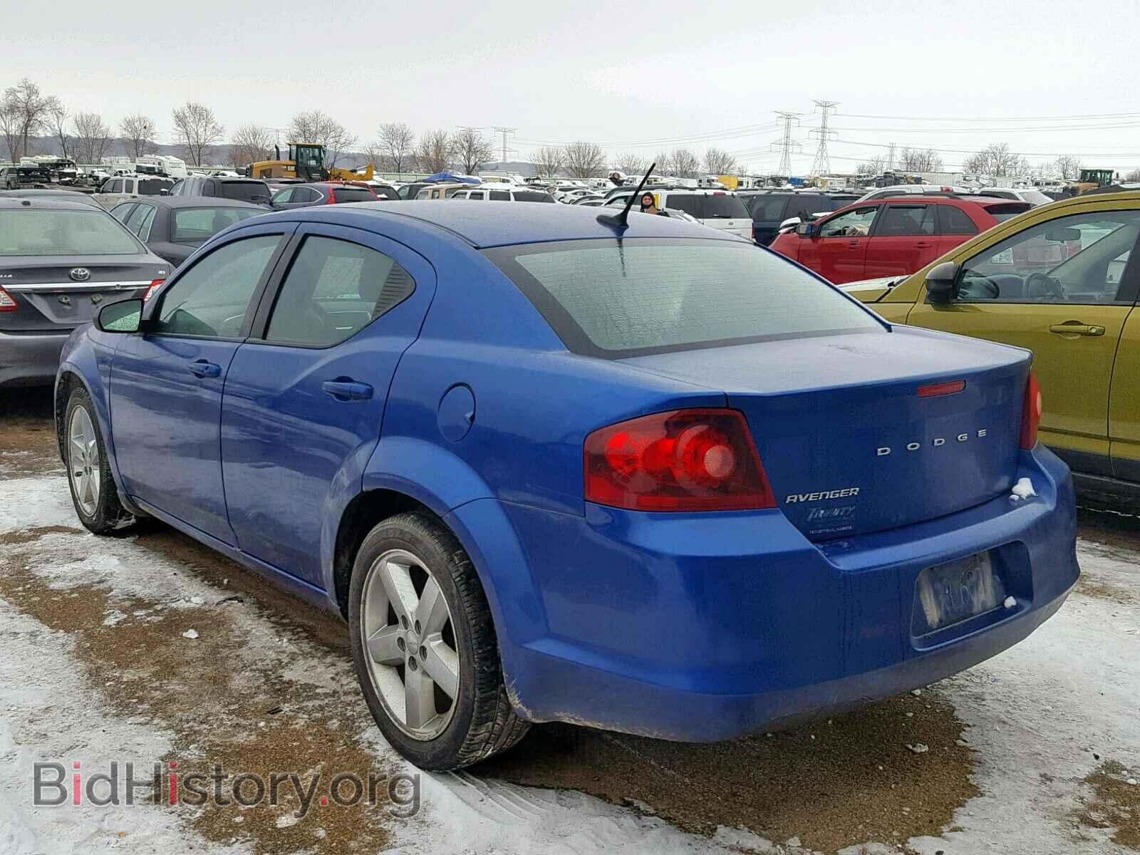 2013 DODGE AVENGER - VIN: 1C3CDZAB7DN725744 - Photo 3