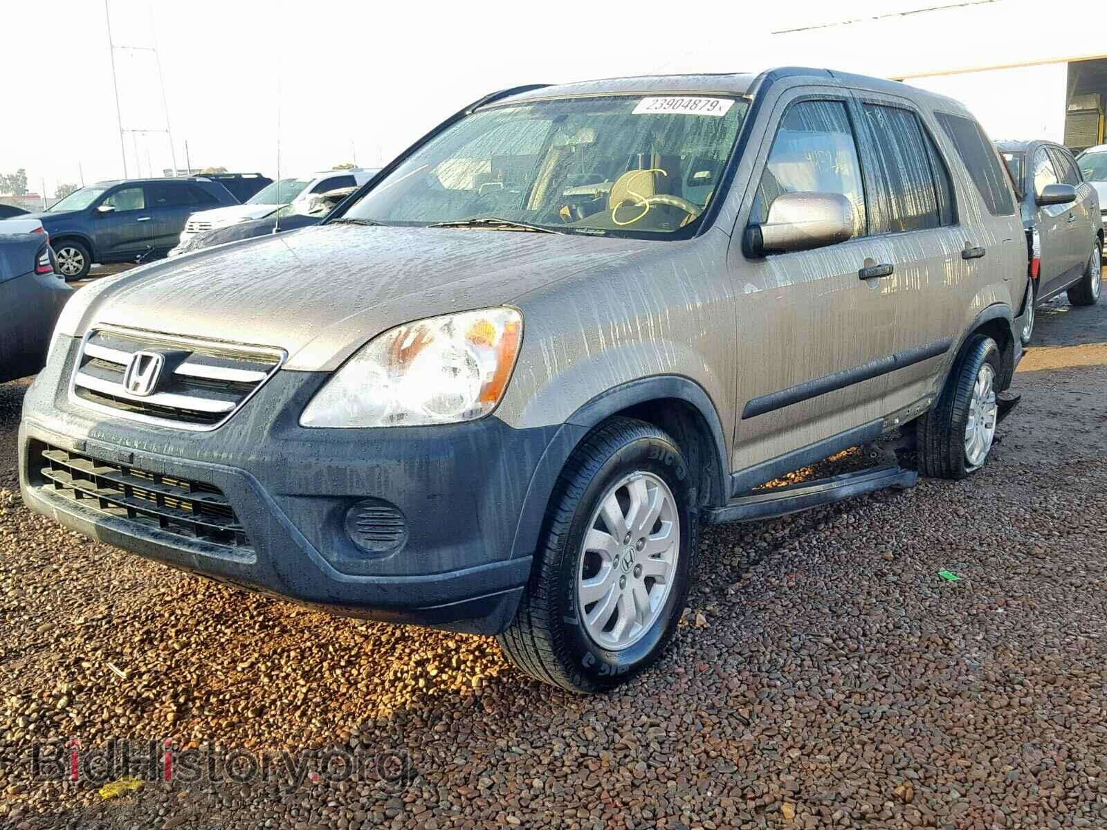 2006 HONDA CR-V EX - VIN: JHLRD788X6C005974 - Фото 2