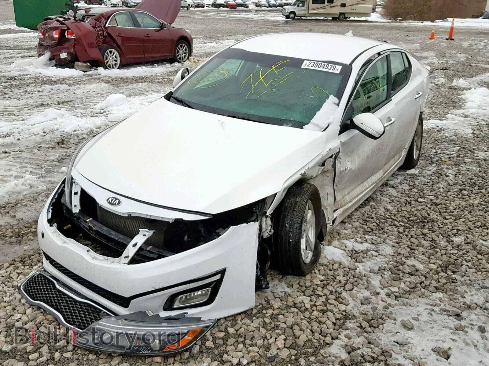 2015 KIA OPTIMA - VIN: KNAGM4A74F5574339 - Фото 2