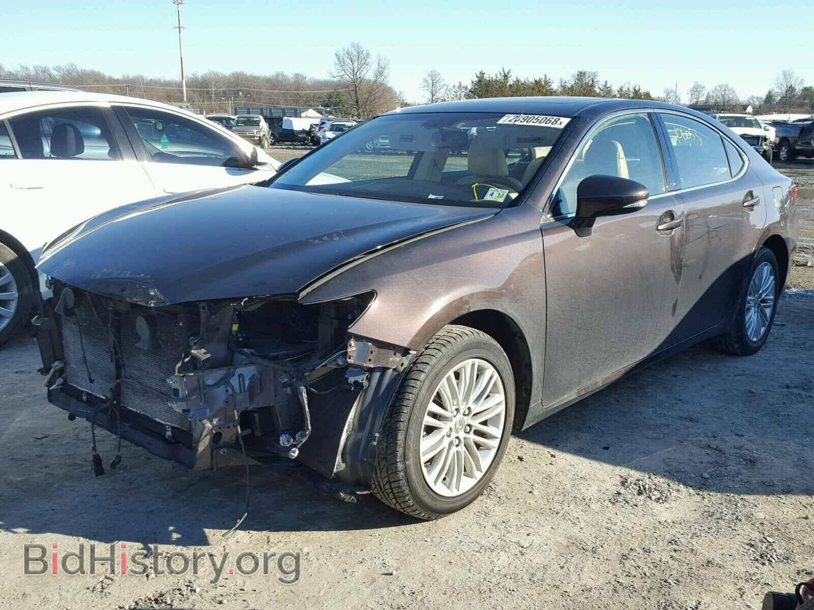 2013 LEXUS ES350 - VIN: JTHBK1GG2D2001767 - Фото 2