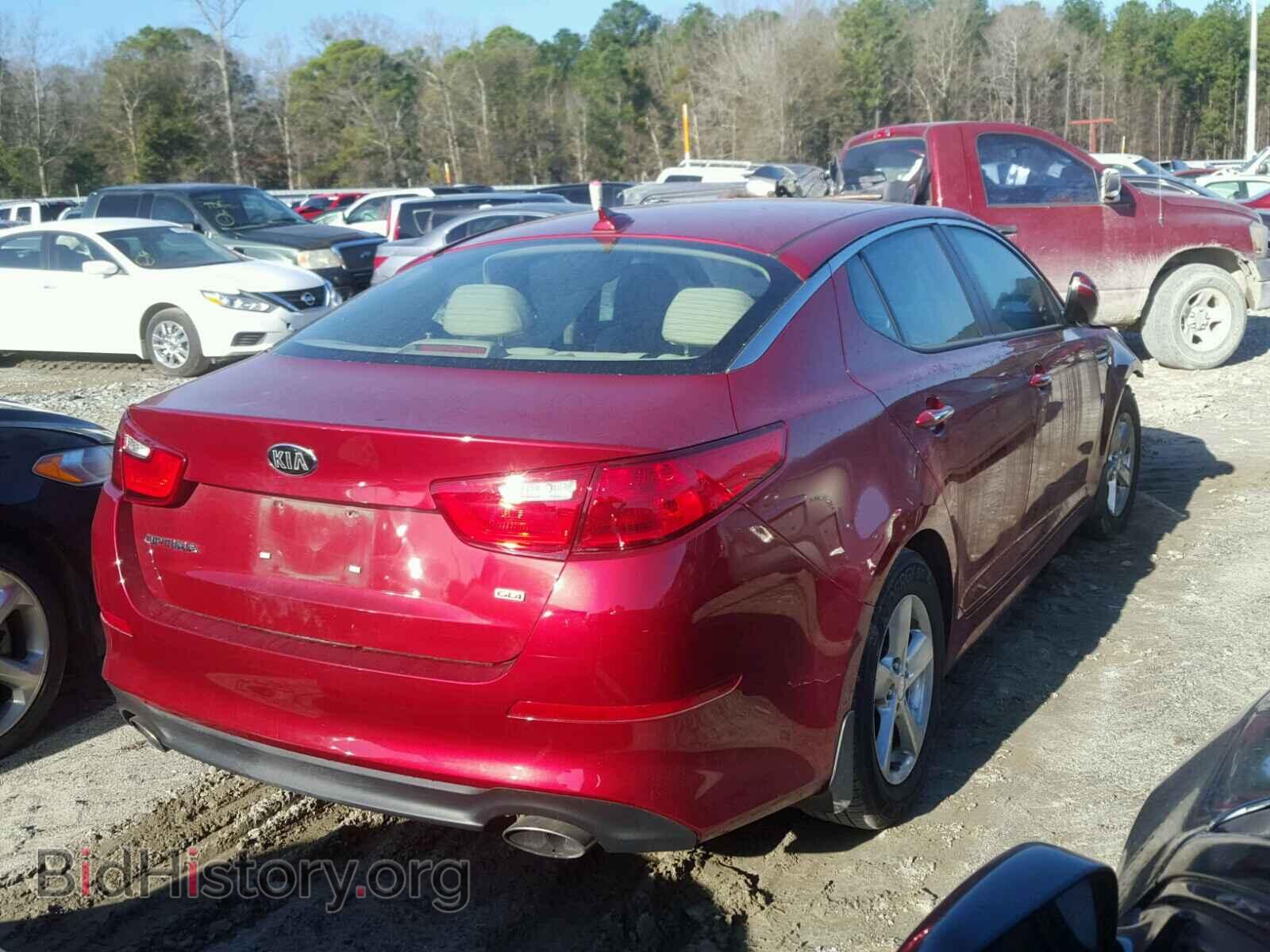 2015 KIA OPTIMA - VIN: 5XXGM4A77FG479062 - Фото 4