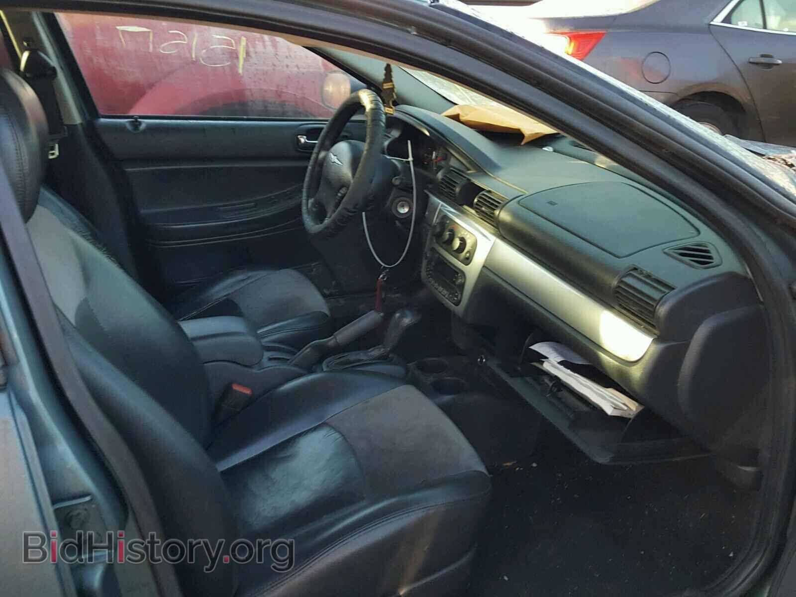 2006 CHRYSLER SEBRING - VIN: 1C3EL56R36N153312 - Фото 5