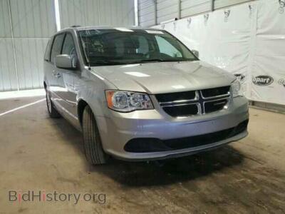 2015 Dodge CARAVAN Grand Cara, silver — VIN 2C4RDGCG1FR527475, Copart