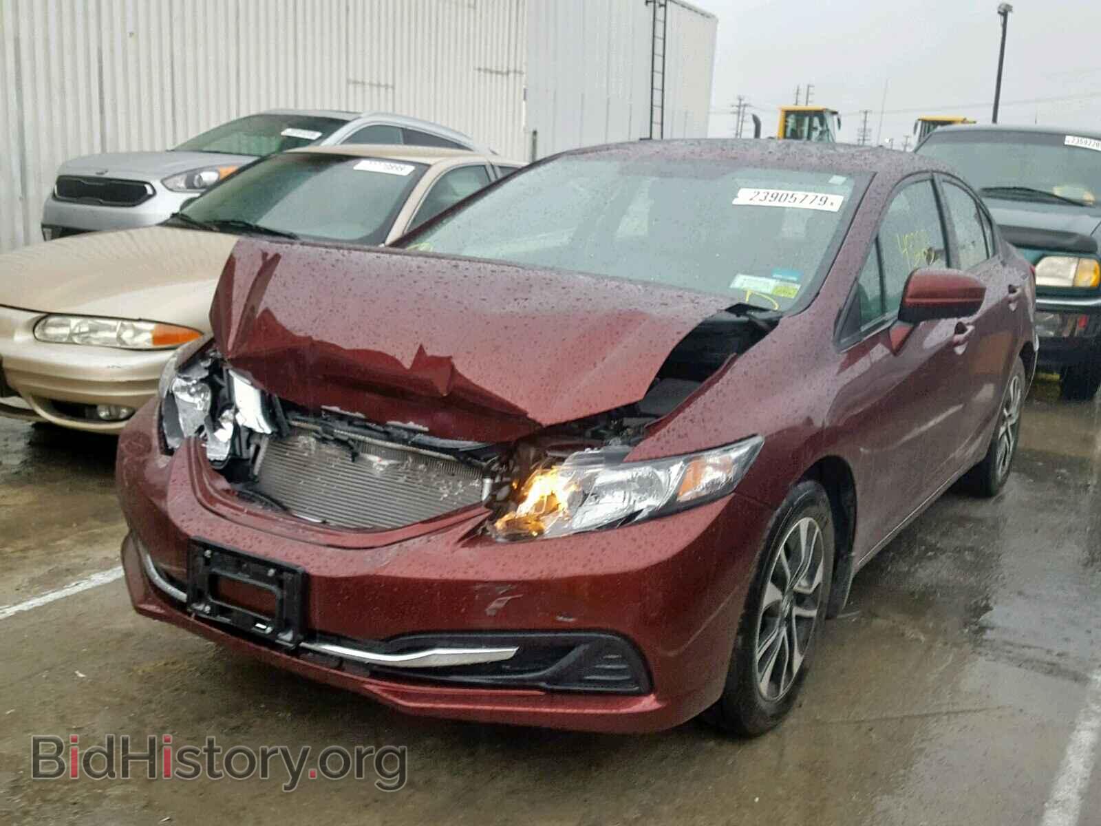 2014 HONDA CIVIC - VIN: 19XFB2F88EE217601 - Фото 2