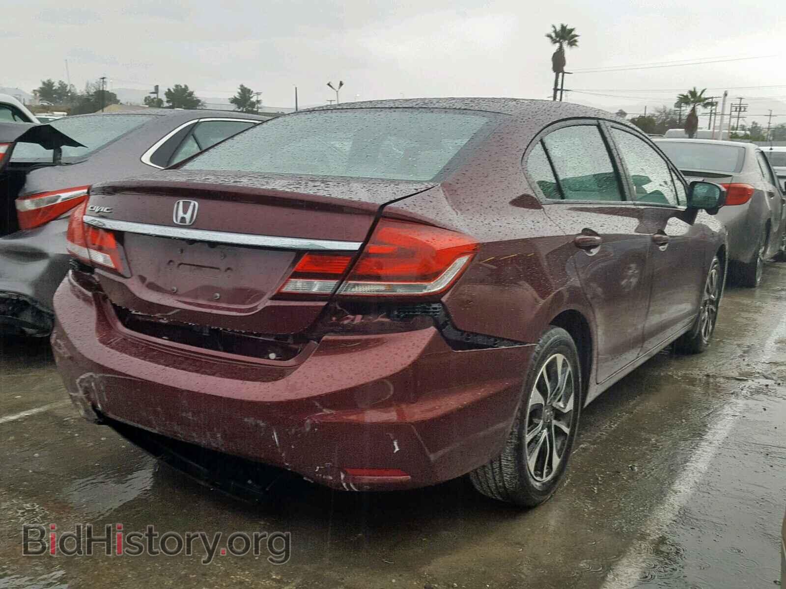2014 HONDA CIVIC - VIN: 19XFB2F88EE217601 - Фото 4
