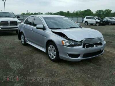 2011 Mitsubishi LANCER Lancer ES/, silver — VIN JA32U2FU9BU029879, Copart