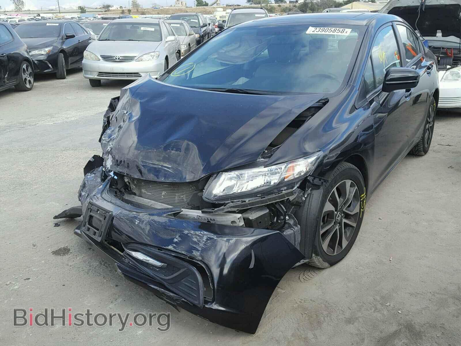2014 HONDA CIVIC - VIN: 19XFB2F85EE256114 - Фото 2