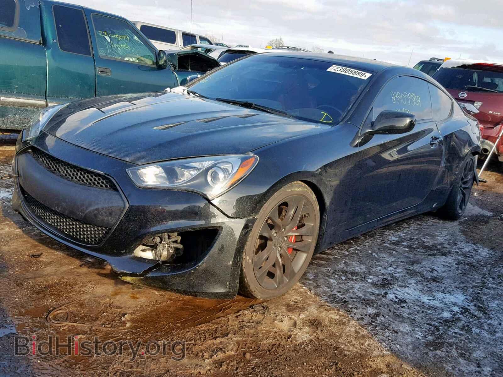 2013 HYUNDAI GENESIS - VIN: KMHHT6KD2DU081607 - Фото 2