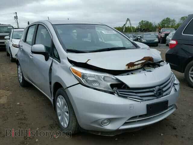 2014 Nissan VERSA Versa Note (VIN 3N1CE2CP3EL356071) — photo 1 of 10, Copart, damage: front end