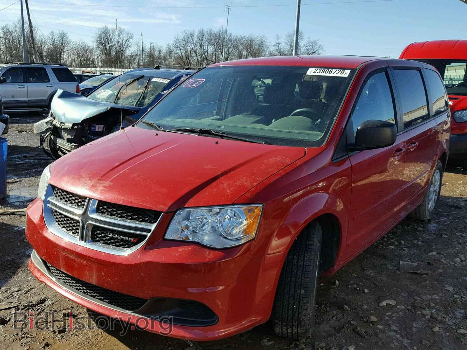 2016 DODGE CARAVAN - VIN: 2C4RDGBGXGR125957 - Фото 2