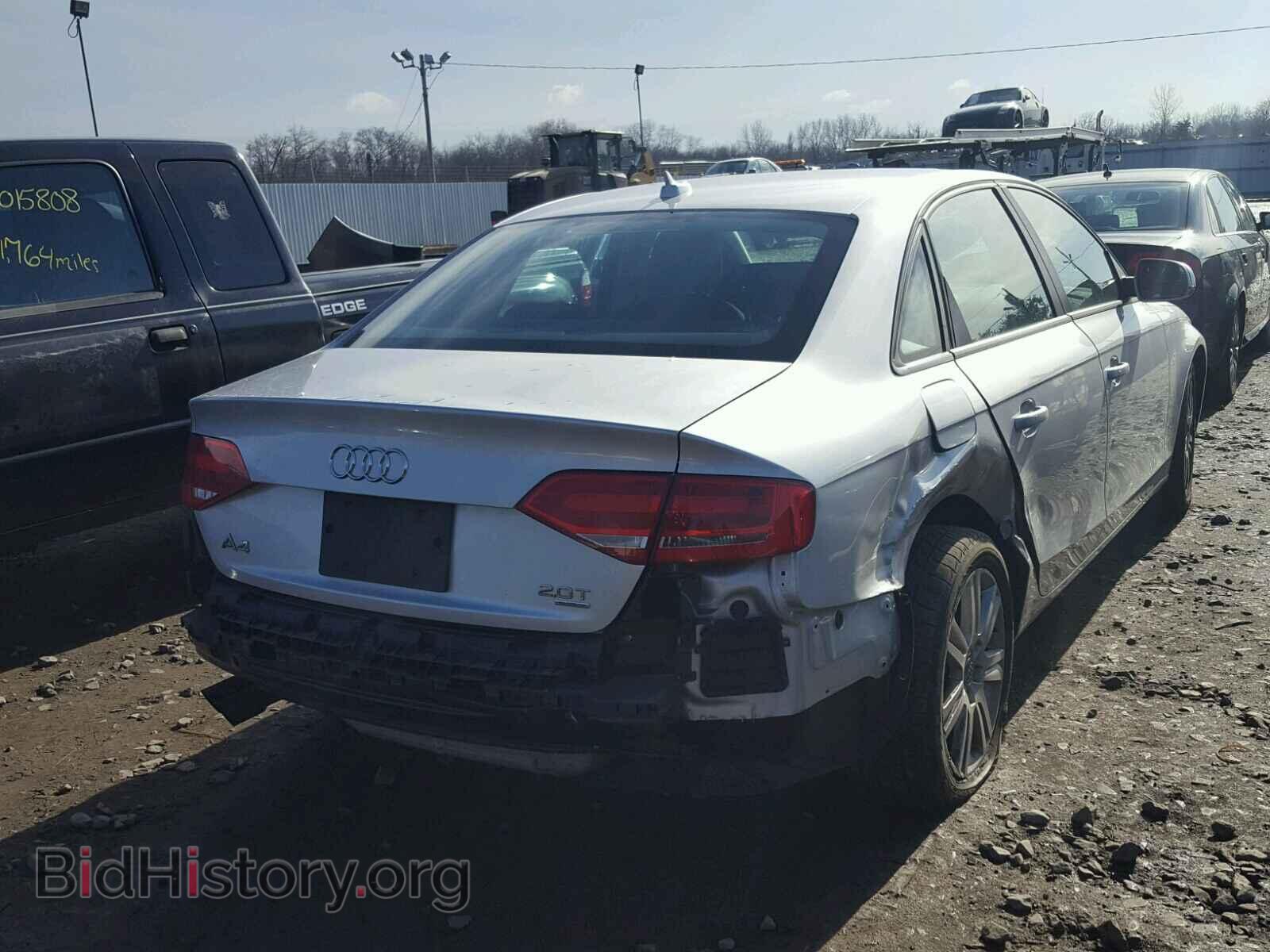 2010 AUDI A4 - VIN: WAUBFAFL6AN003551 - Фото 4