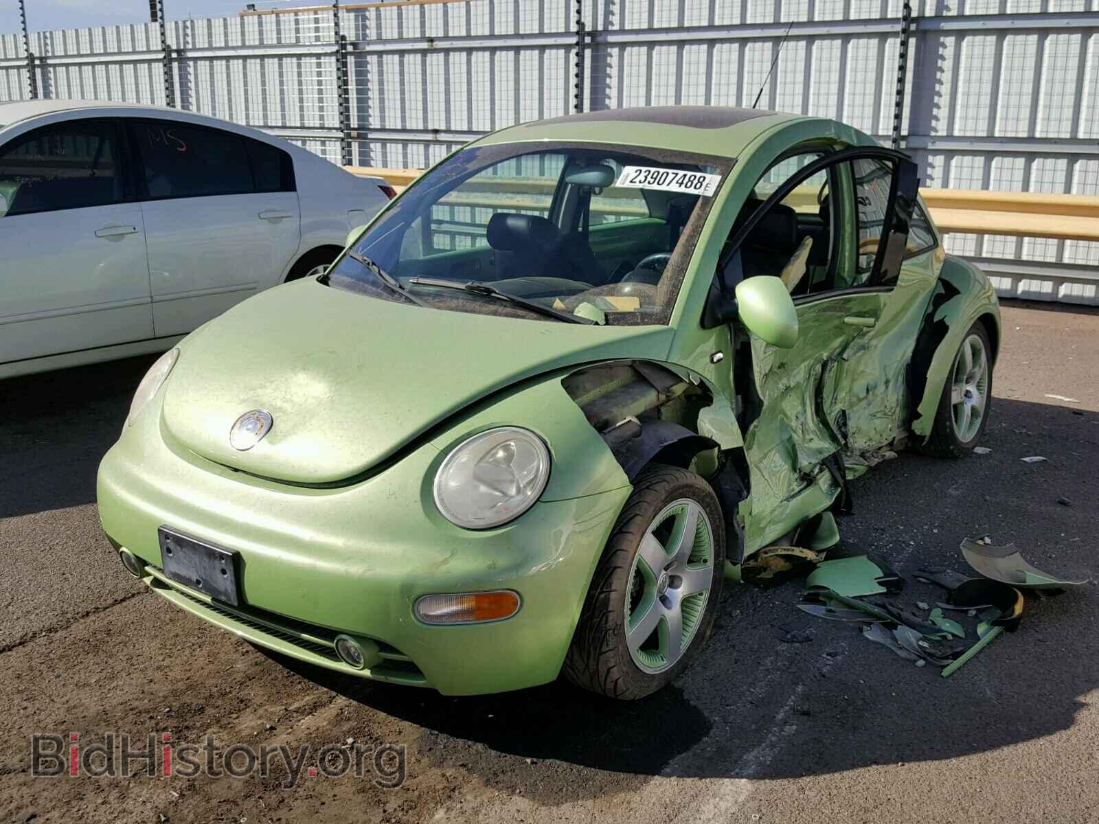 2003 VOLKSWAGEN BEETLE - VIN: 3VWCD21C33M403863 - Фото 2