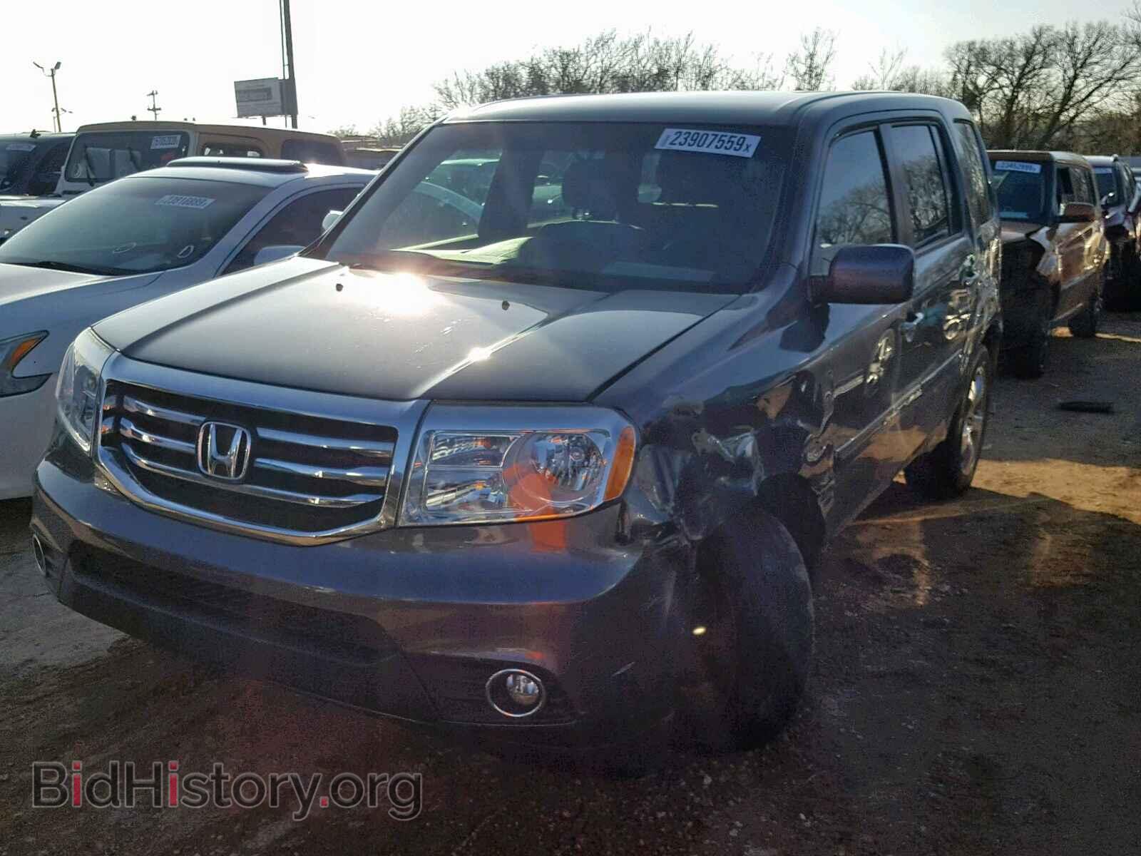 2014 HONDA PILOT EX - VIN: 5FNYF4H45EB022262 - Фото 2