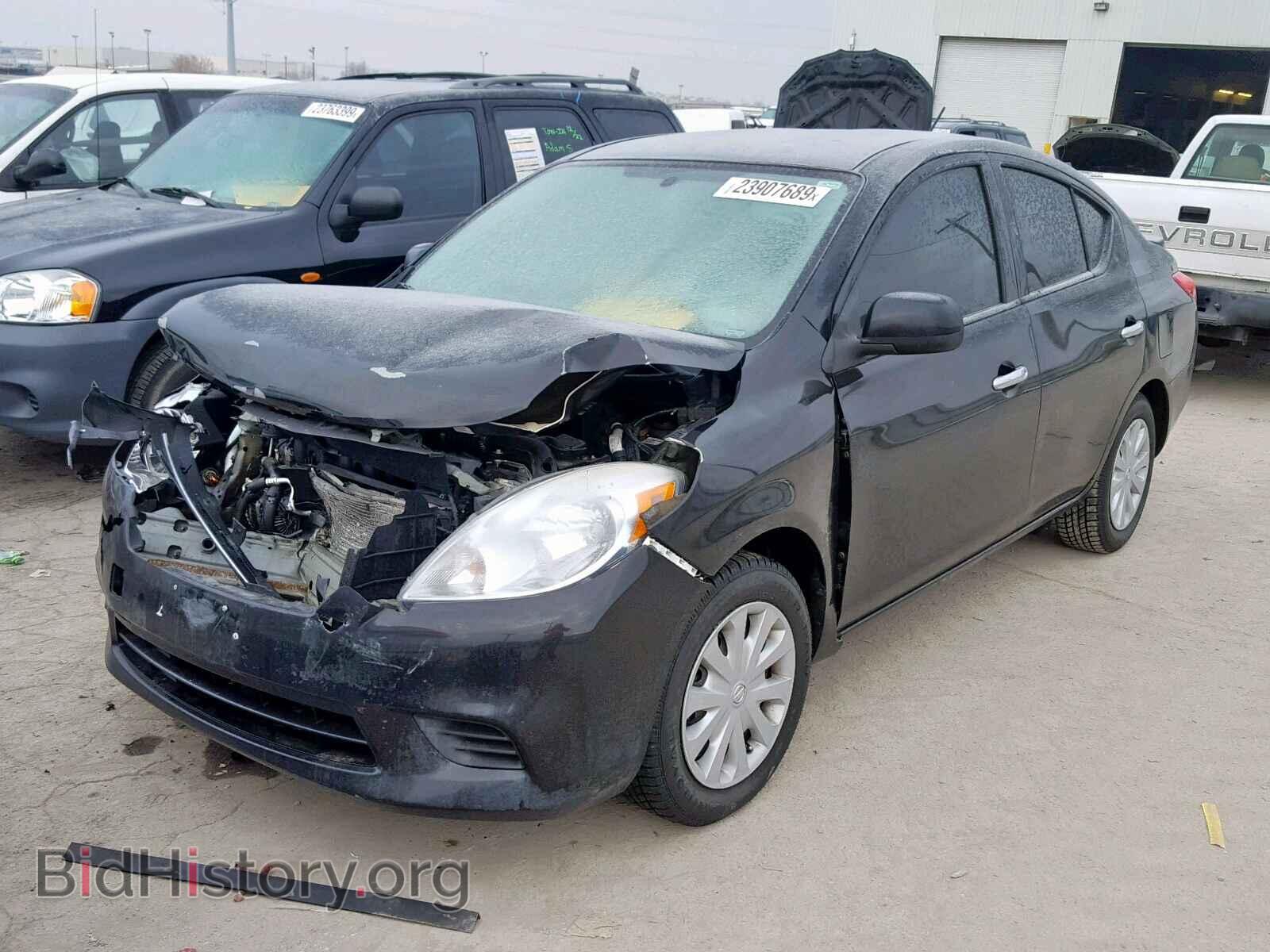 2014 NISSAN VERSA - VIN: 3N1CN7AP7EL824092 - Фото 2