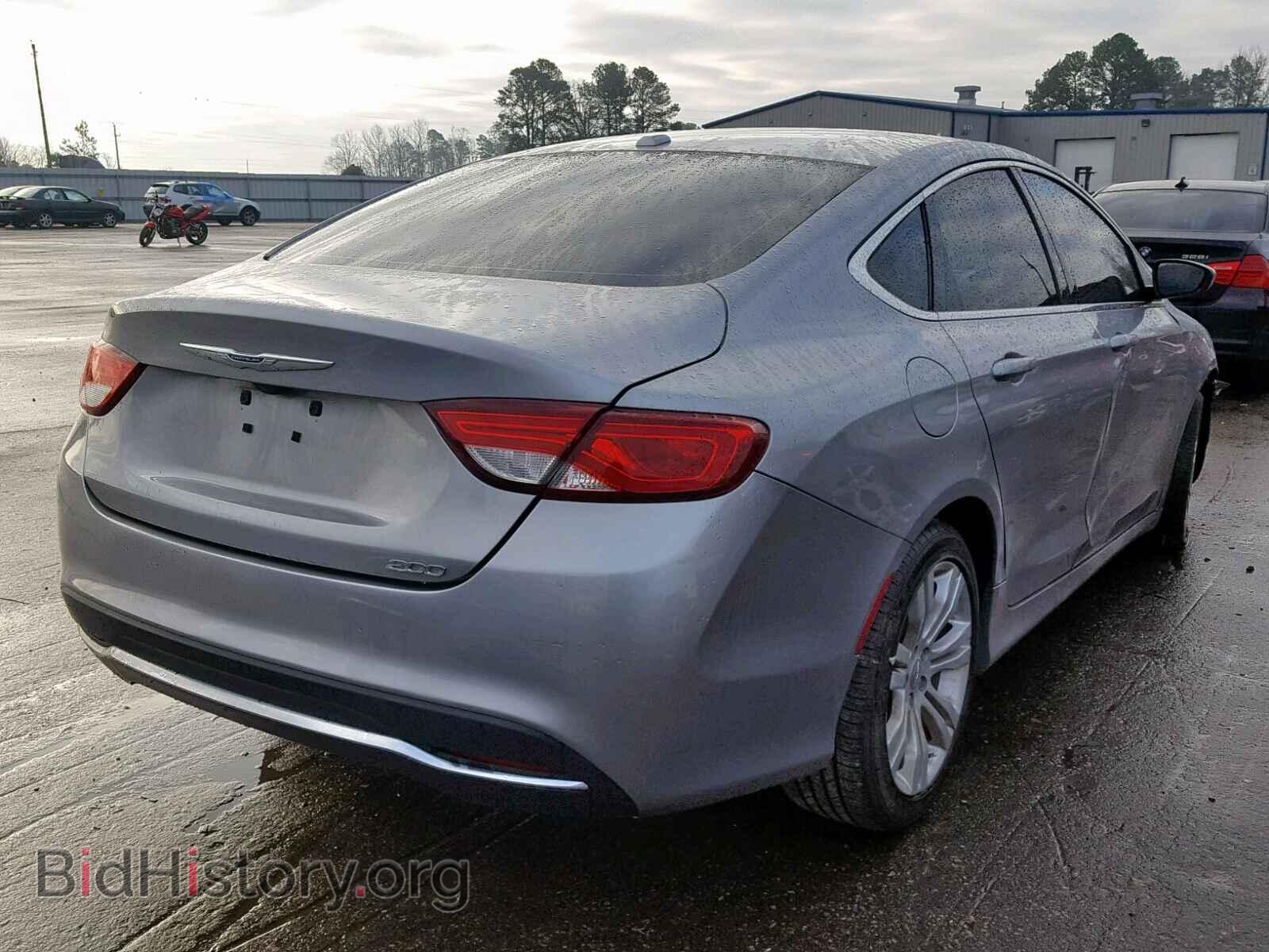 2015 CHRYSLER 200 - VIN: 1C3CCCAB1FN535781 - Фото 4