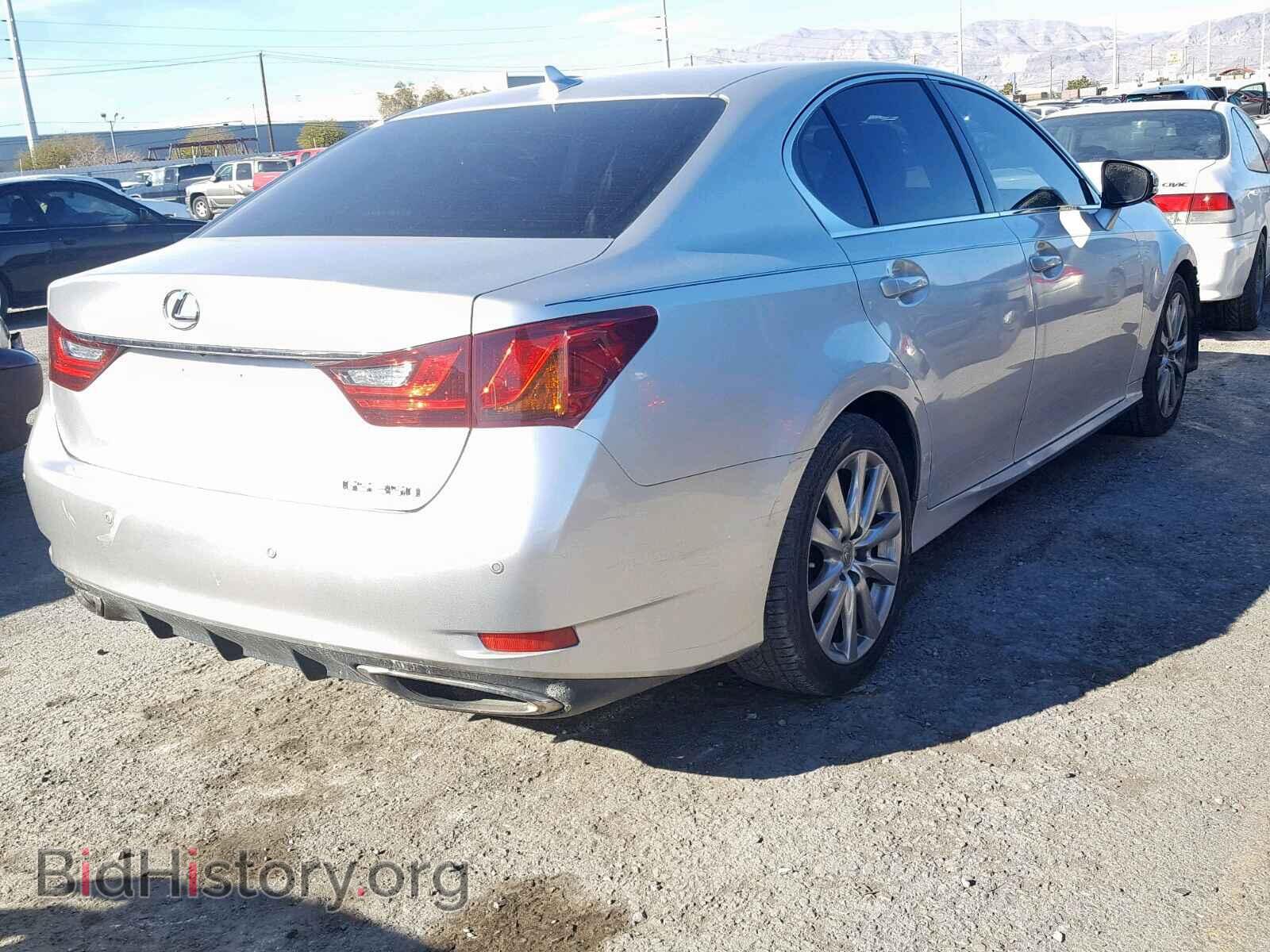 2013 LEXUS GS350 - VIN: JTHBE1BL6D5015648 - Фото 4