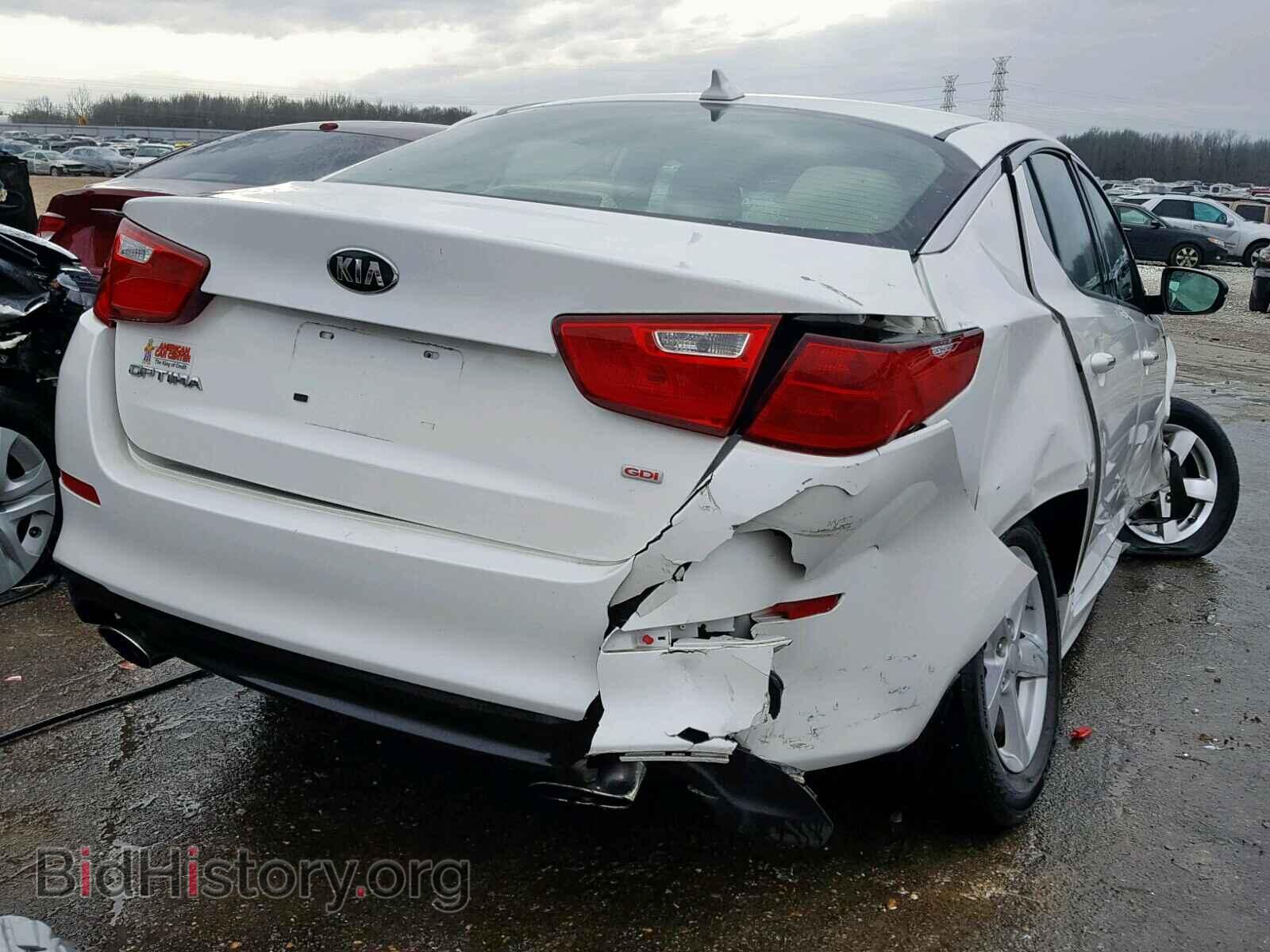 2015 KIA OPTIMA - VIN: KNAGM4A70F5560342 - Photo 4