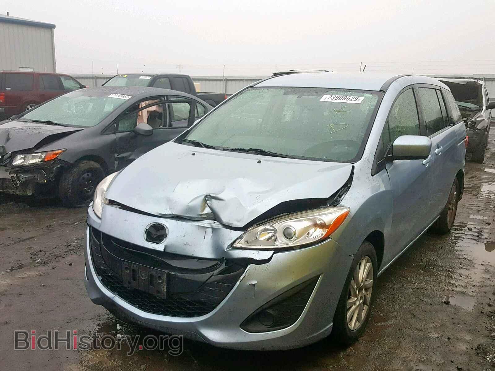 2012 MAZDA 5 - VIN: JM1CW2BL4C0129636 - Фото 2