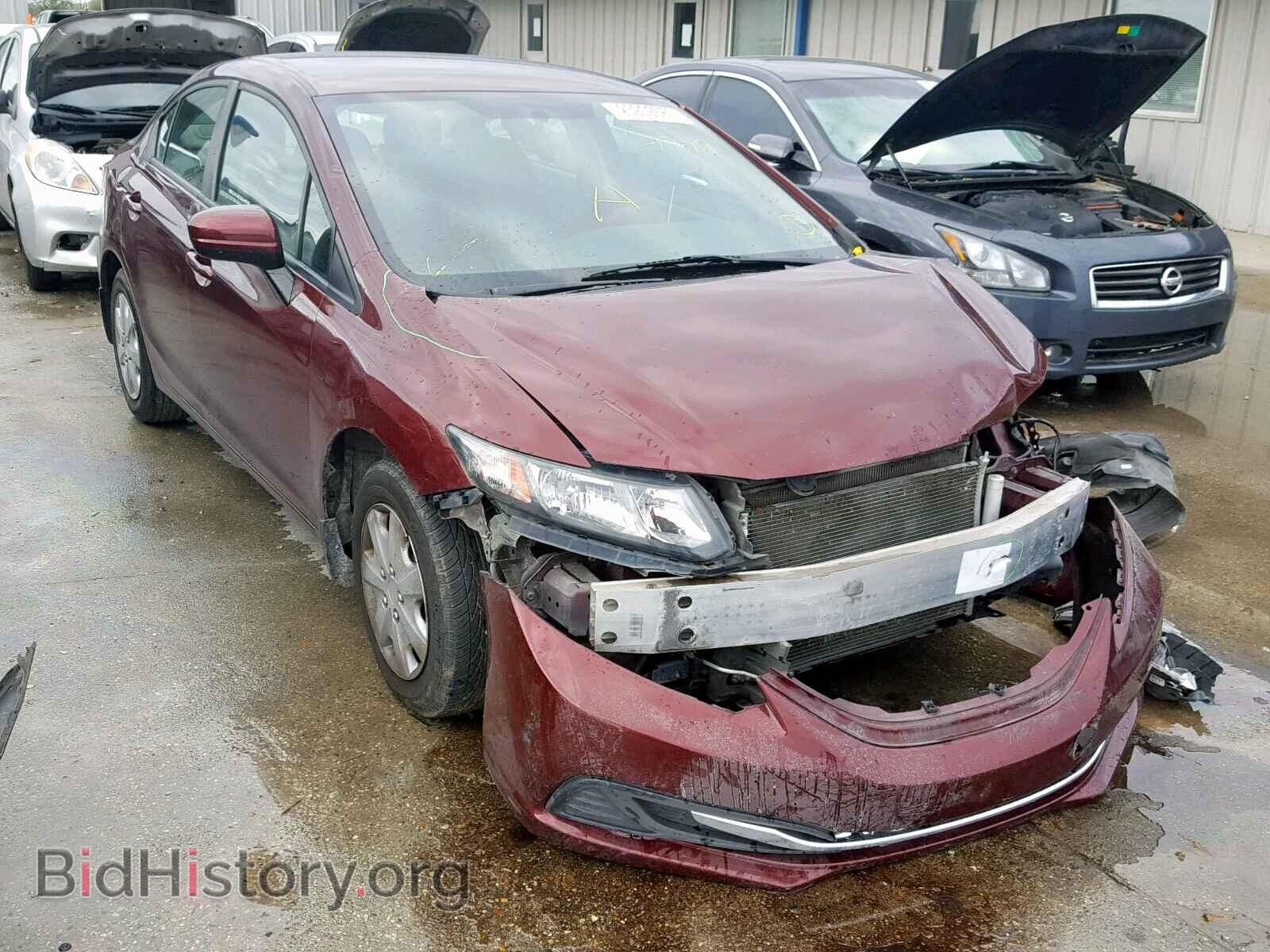 Фотография 19XFB2F56EE017449 - HONDA CIVIC LX 2014