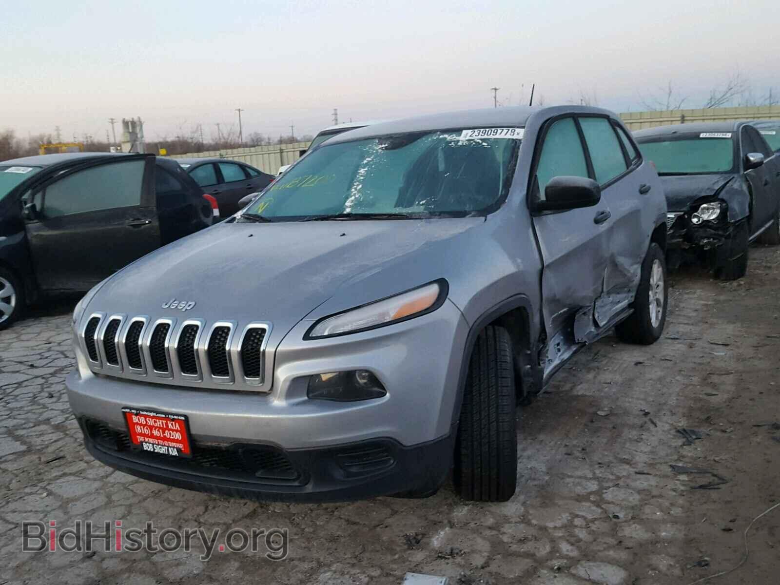 2014 JEEP CHEROKEE - VIN: 1C4PJMAB9EW187200 - Фото 2