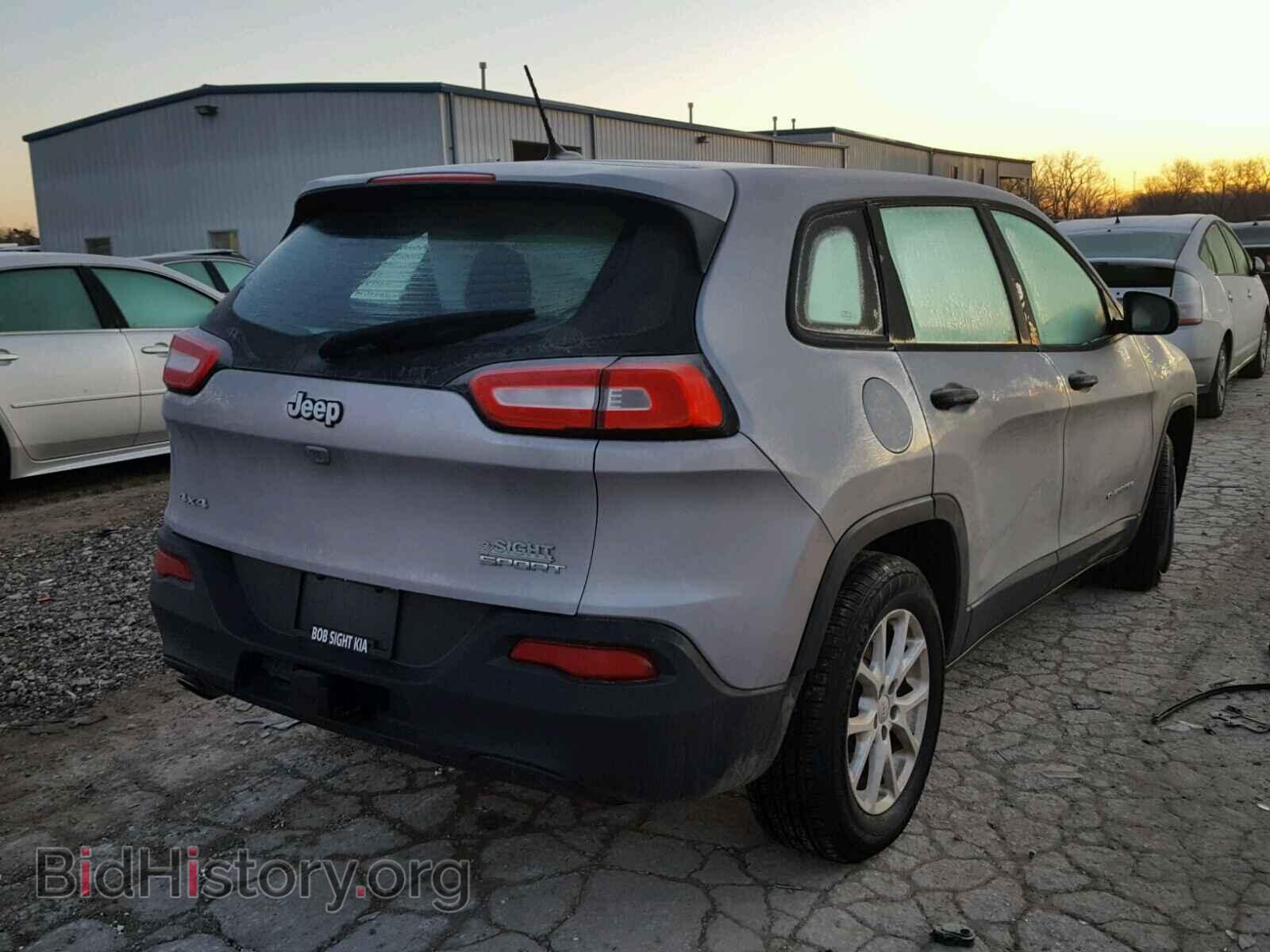 2014 JEEP CHEROKEE - VIN: 1C4PJMAB9EW187200 - Фото 4