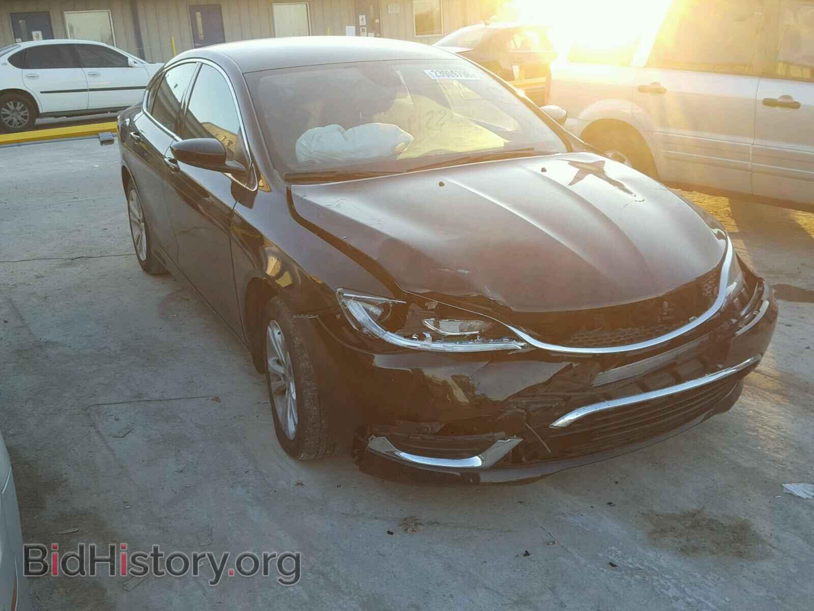 Фотография 1C3CCCAB5FN686199 - CHRYSLER 200 2015