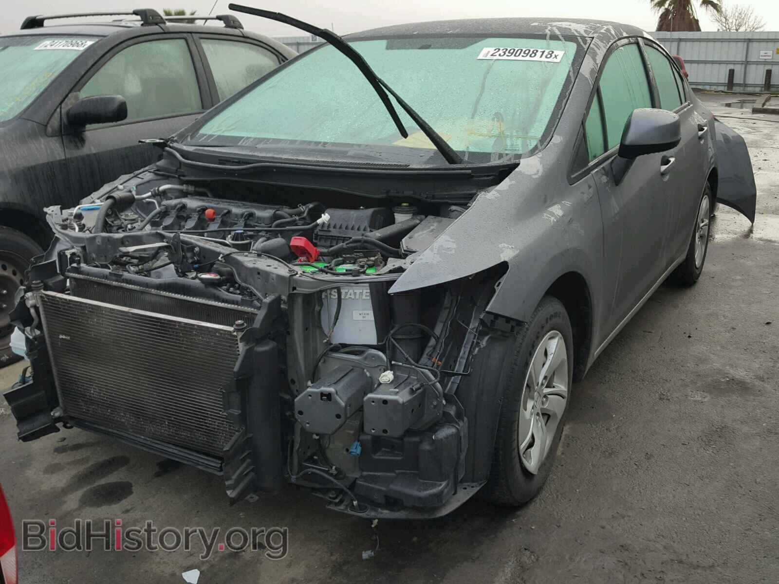 2013 HONDA CIVIC - VIN: 19XFB2F50DE208086 - Фото 2