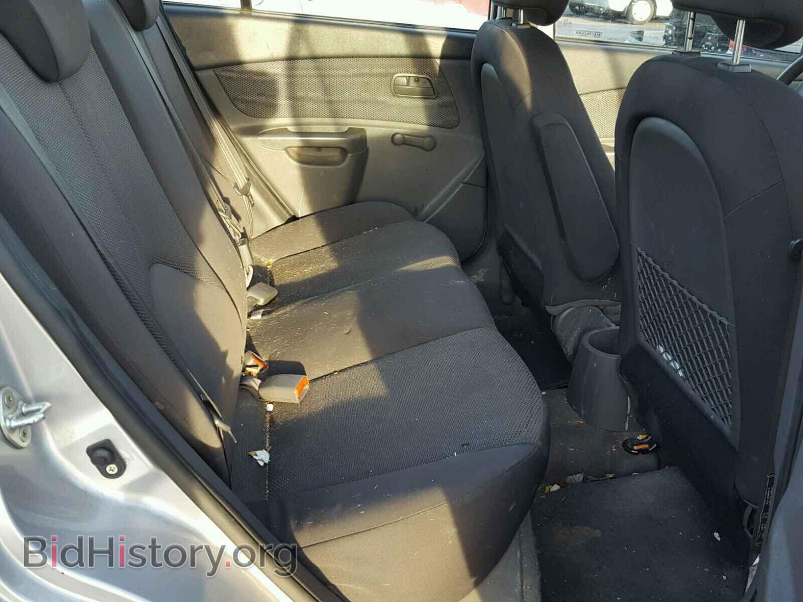 2009 KIA RIO BASE - VIN: KNADE223X96527041 - Фото 6