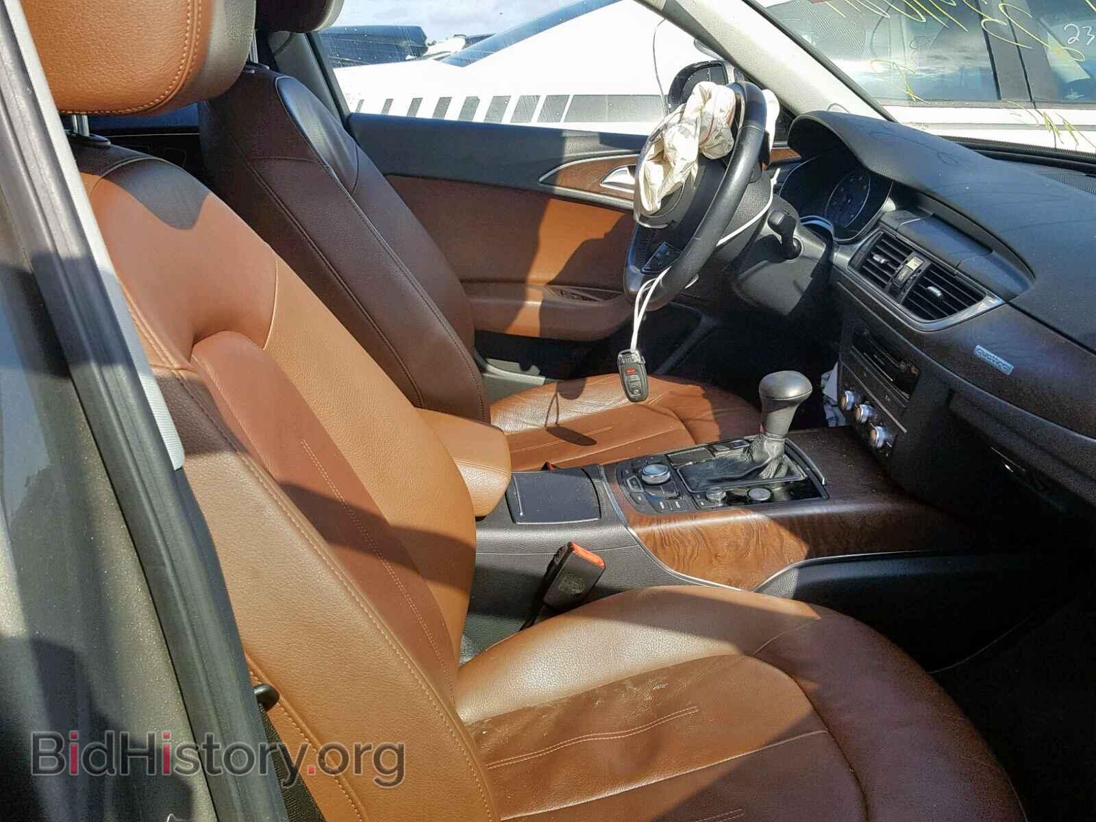 2012 AUDI A6 - VIN: WAUGGAFC9CN123169 - Фото 5
