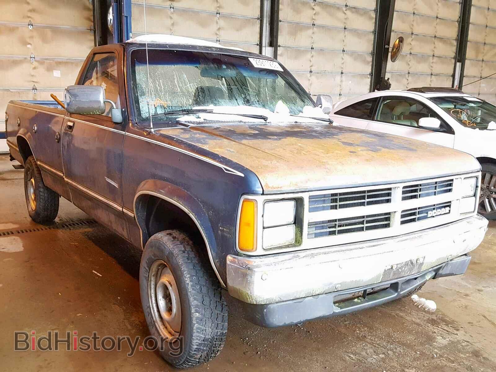Фотография 1B7GR14X4JS740352 - DODGE DAKOTA 1988