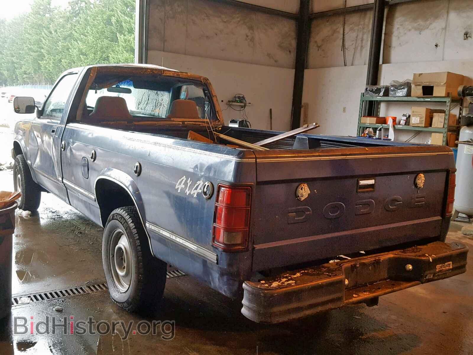 1988 DODGE DAKOTA - VIN: 1B7GR14X4JS740352 - Фото 3
