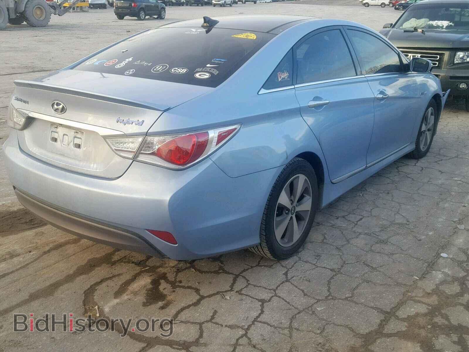 2012 HYUNDAI SONATA - VIN: KMHEC4A40CA055340 - Фото 4