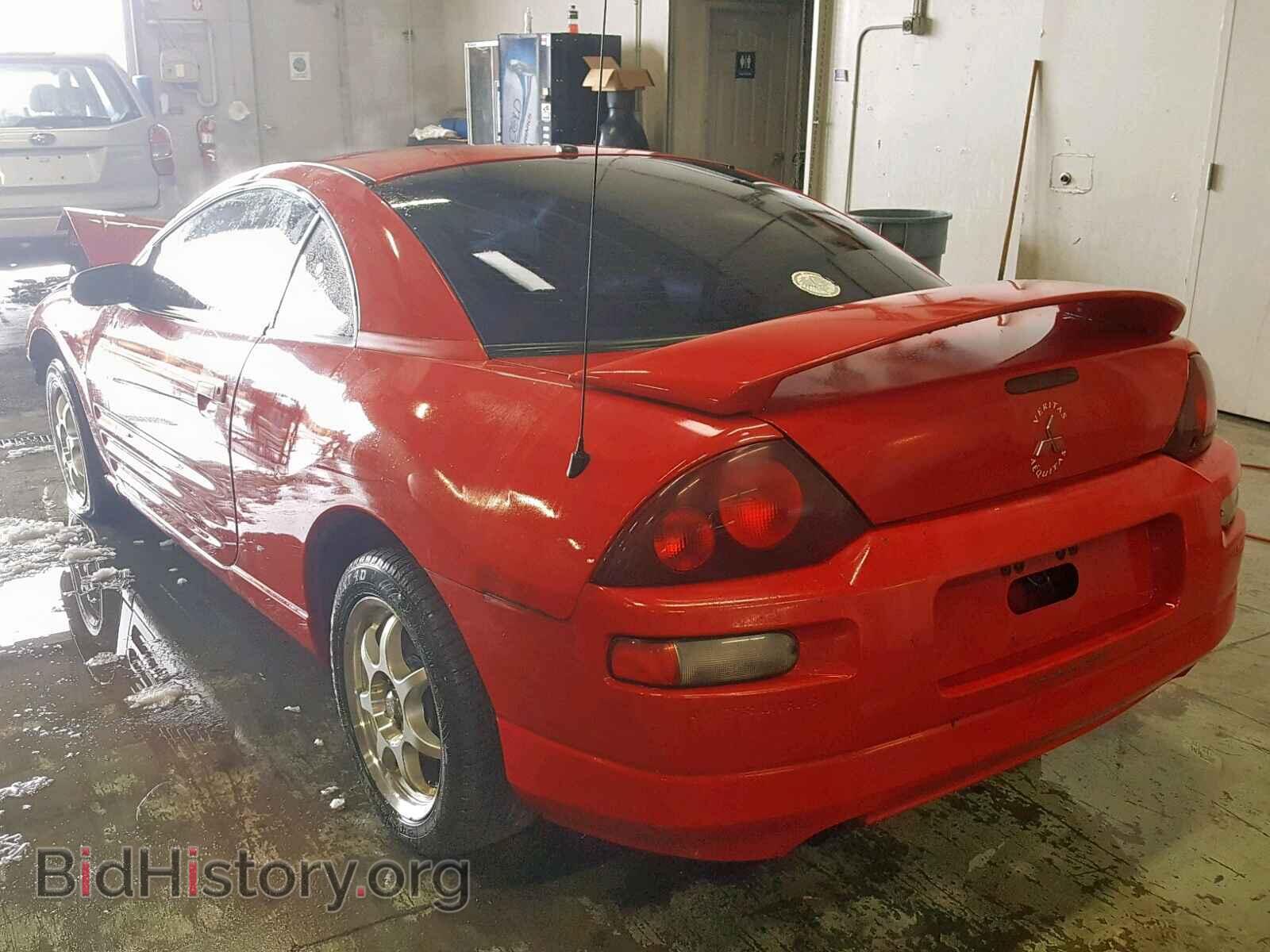 2001 MITSUBISHI ECLIPSE - VIN: 4A3AC34G21E085669 - Фото 3