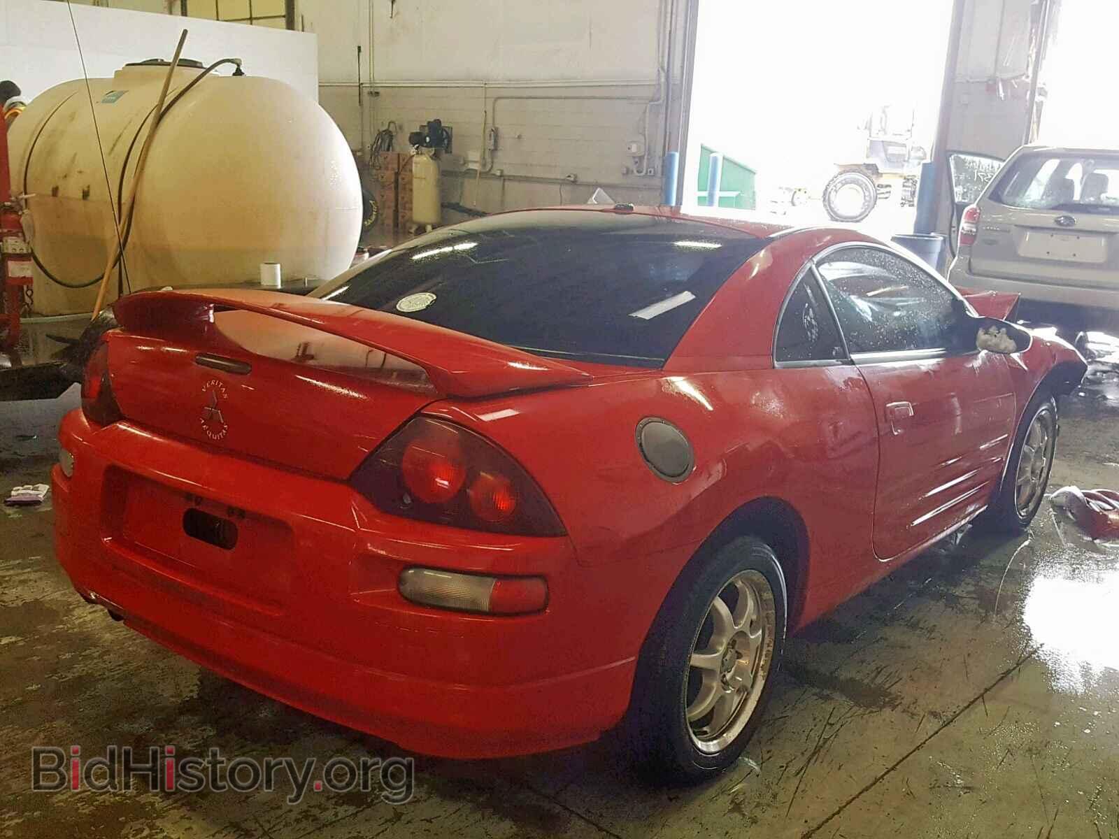 2001 MITSUBISHI ECLIPSE - VIN: 4A3AC34G21E085669 - Фото 4