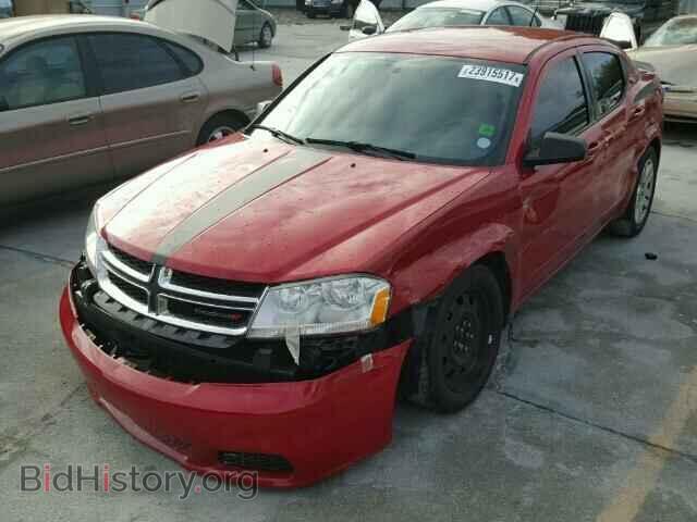 2012 DODGE AVENGER - VIN: 1C3CDZAGXCN285044 - Фото 2